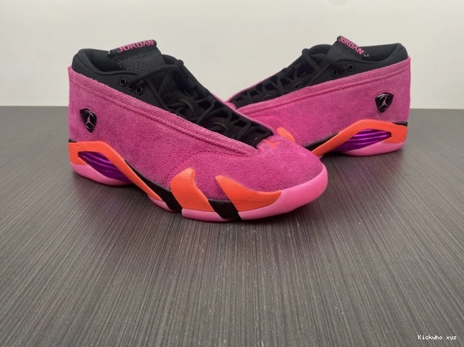 DH4121-600 (W) Retro Pink 14 Jordan Shocking Low 0822